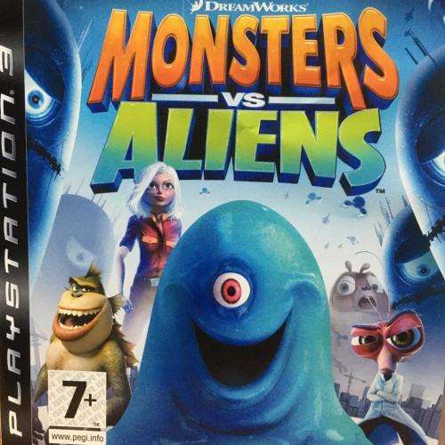 PS3 - Monsters vs Aliens