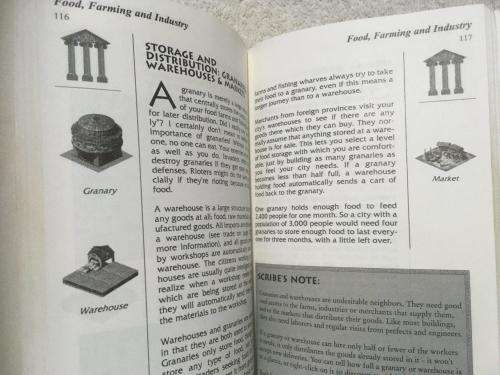 PC - Caesar III Sierra Guide / Book 221 Pages (Retro Gaming)