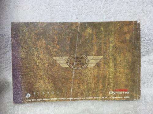 PC - Red Baron II Sierra Guide / Book 228 Pages (Retro Gaming)