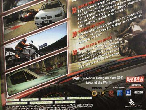 Xbox 360 - Project Gotham Racing 4