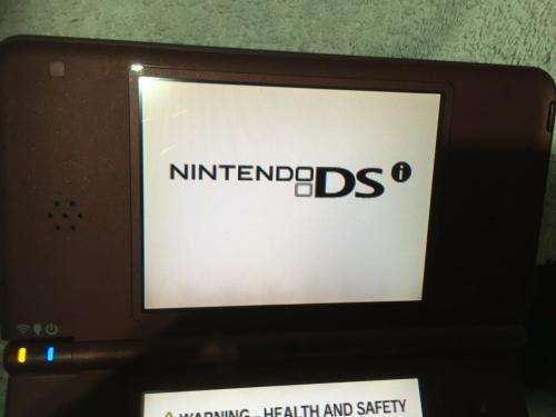 Nintendo DS XL Console Burgundy c/w new generic charger and stylus