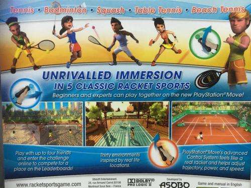 PS3 - Racket Sports
