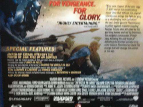 Blu-ray - 300 Rise of An Empire