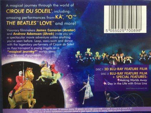 Blu-ray3D - Cirque Du Soleil Worlds Away