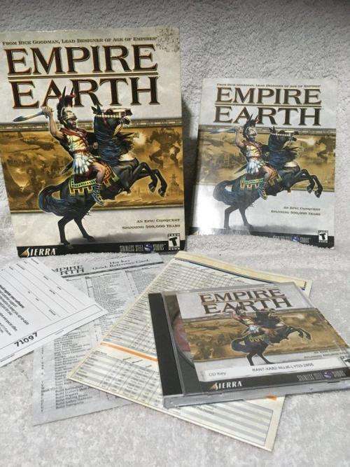 PC - Pc Big Box Empire Earth (Big Boxed Game) (Retro) - Win 95 / 98