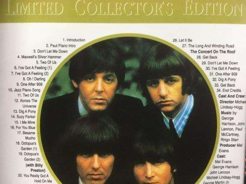 DVD - The Beatles `Let It Be` NTSC