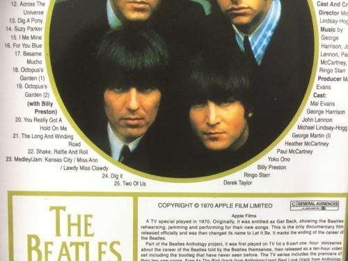 DVD - The Beatles `Let It Be` NTSC