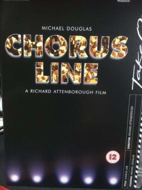 DVD - Chorus Line - A Richard Attenborough Film