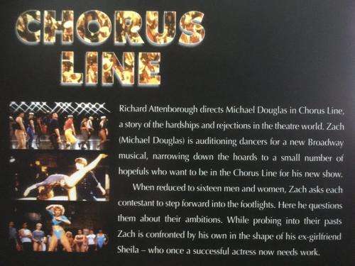 DVD - Chorus Line - A Richard Attenborough Film