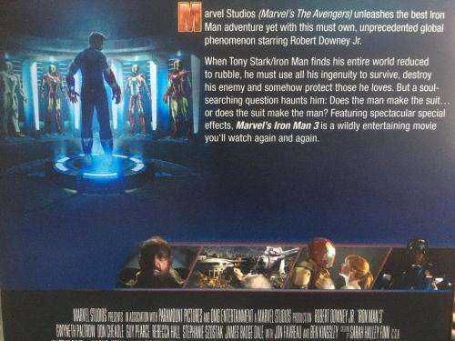 DVD - Iron Man 3