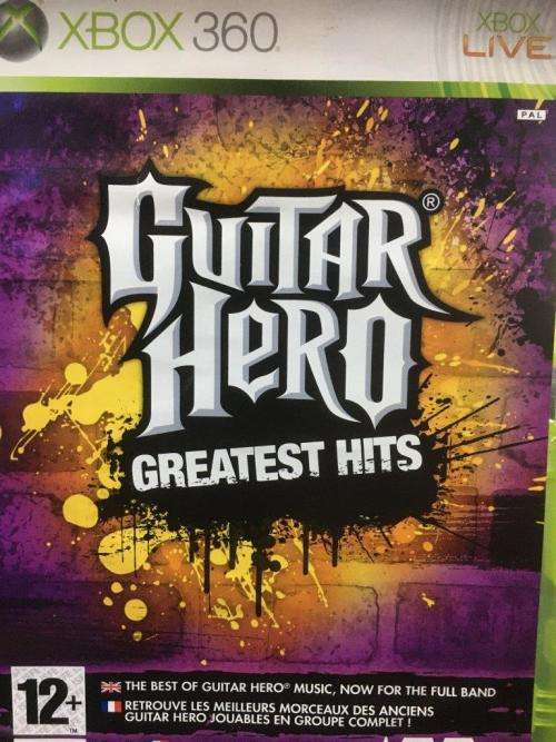 Xbox 360 - Guitar Hero - Greatest Hits