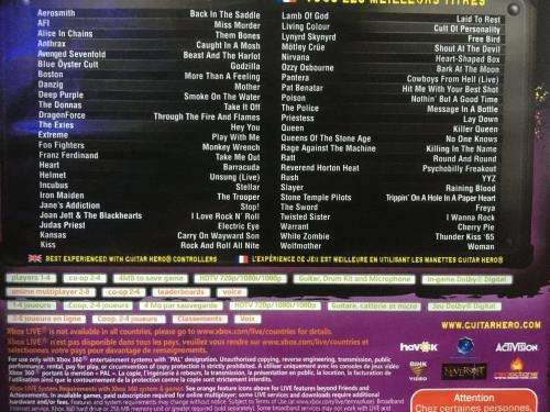 Xbox 360 - Guitar Hero - Greatest Hits