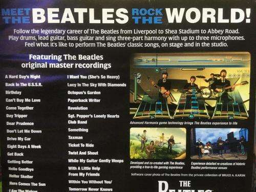 Xbox 360 - The Beatles Rockband