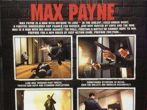 PS2 - Max Payne - Platinum
