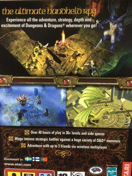PSP - Dungeons & Dragons Tactics