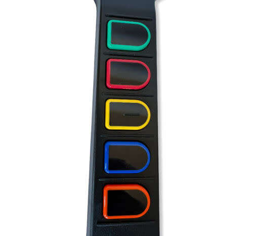 Wii - Nintendo Wii Guitar Hero White Gibson Les Paul Controller With Strap