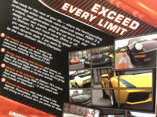 Xbox 360 - PGR Project Gotham Racing 3