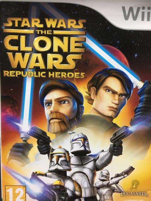 Wii - Star Wars The Clone Wars Republic Heroes