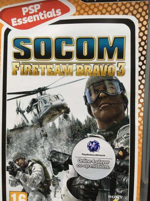 PSP - SOCOM Fireteam Bravo 3 - PSP Essentials