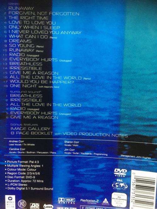DVD - The Corrs Best of The Videos