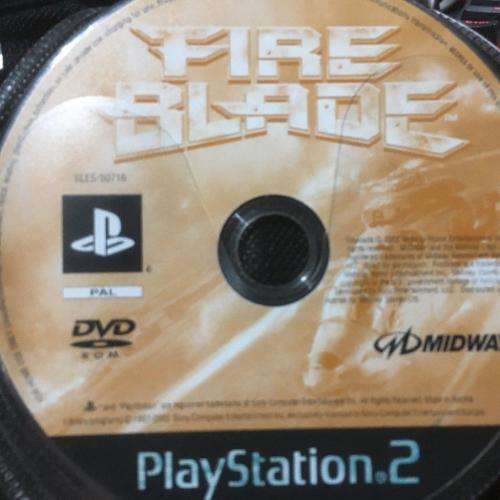 PS2 - Black Slim Line Console c/w 1x New Generic Controller, Cables + 5 Games in Sony Pouch