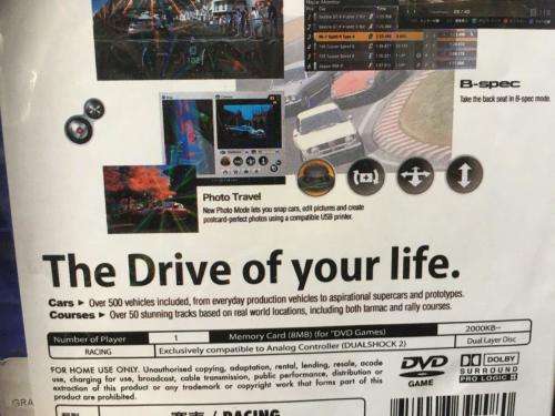 PS2 - Gran Turismo 4 NTSC/ U/C - Wont play on Pal systems