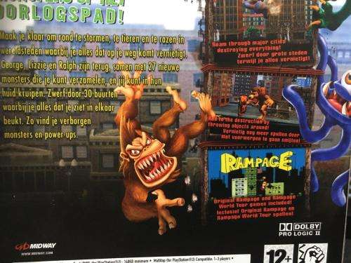 PS2 - Rampage Total Destruction