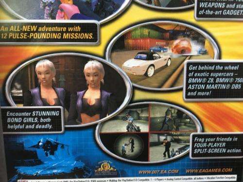 PS2 - James Bond 007 in ... Agent Under Fire - Platinum