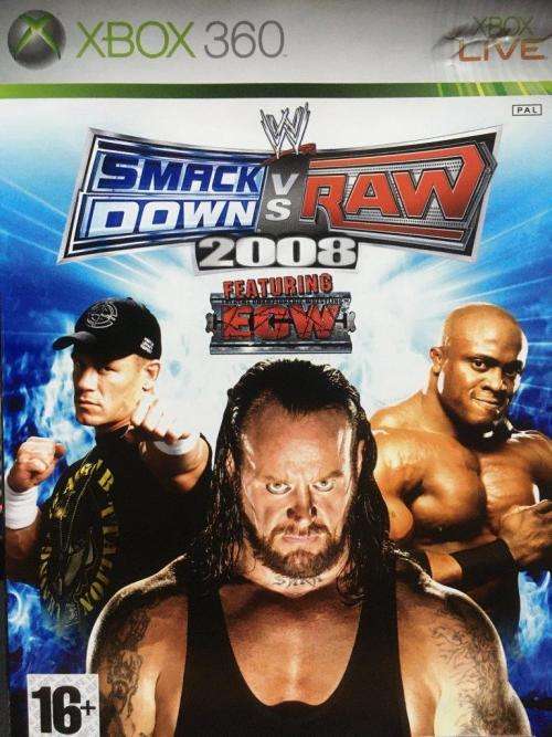 Xbox 360 - Smackdown Vs Raw 2008