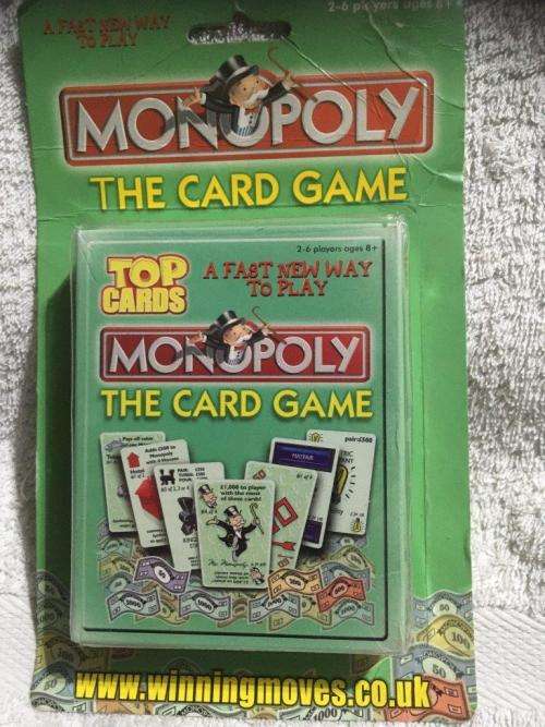 Monopoly - The Card Game - Hasbro (Sealed NOS)