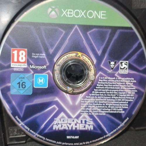 Xbox ONE - Agents MAyhem (Disc Only)