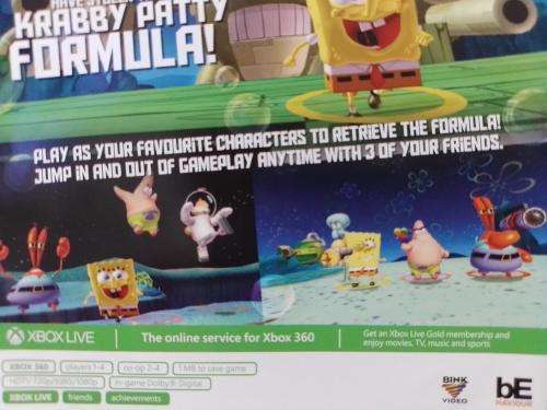 Xbox 360 - SpongeBob SquarePants: Plankton`s Robotic Revenge