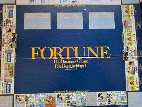 Vintage Fortune The Business Game Sunday Times Business Times