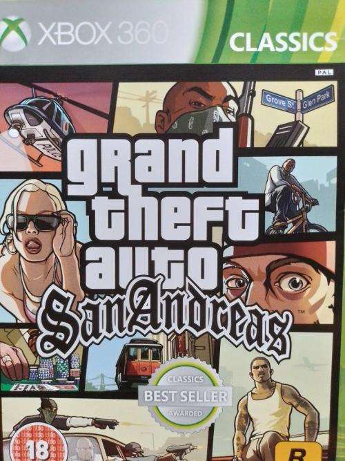 Xbox 360 - Grand Theft Auto - San Andreas - Classics