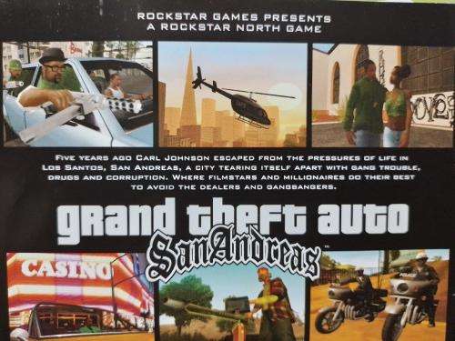 Xbox 360 - Grand Theft Auto - San Andreas - Classics