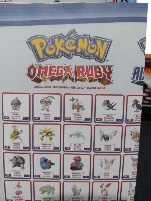 Nintendo 3DS - Pokemon Alpha Sapphire Starter Box (As New)