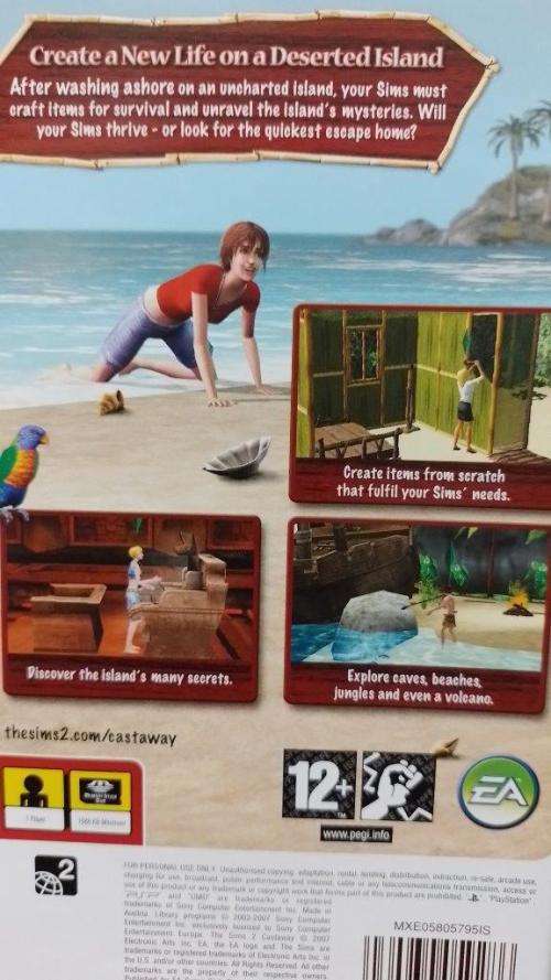 PSP - The Sims 2 Castaway