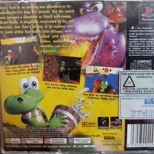 PS1 - Croc 2 (Original Black Disc)