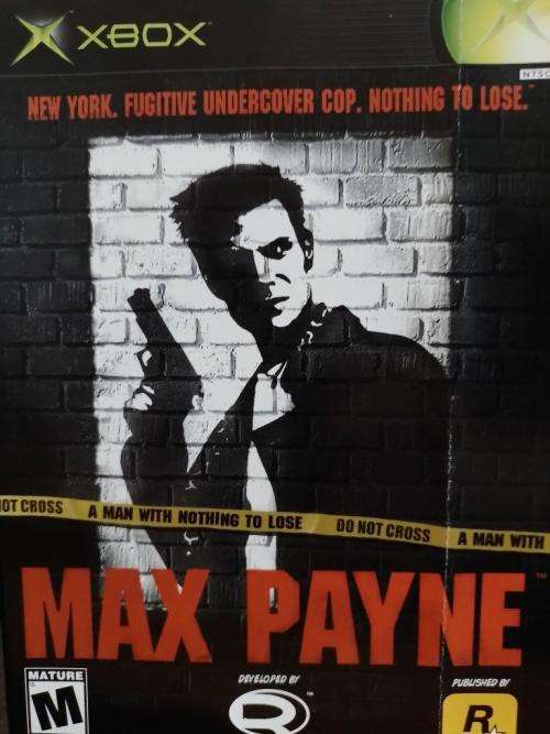Xbox - Max Payne (NTSC Game - Will not work on PAL systems)
