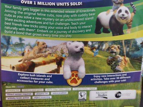 Xbox 360 - Kinectimals Now with Bears (Requires Kinect Sensor)