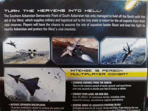 Xbox 360 - JASF Jane`s Advanced Strike Fighters