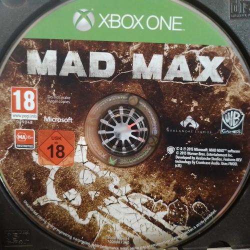 Xbox ONE - Mad Max (Disc Only)