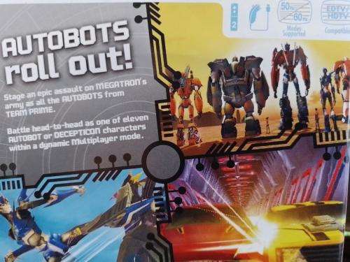 Wii - Transformers Prime The Game