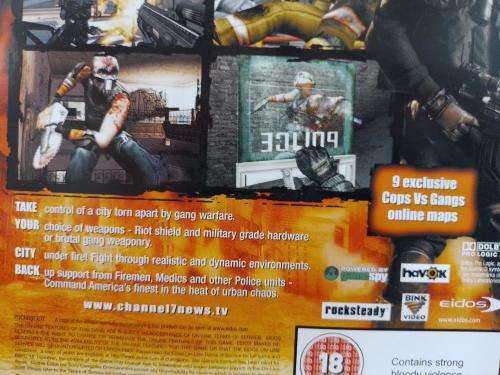 PS2 - Urban Chaos Riot Response