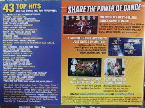 Xbox ONE - Just Dance 2016