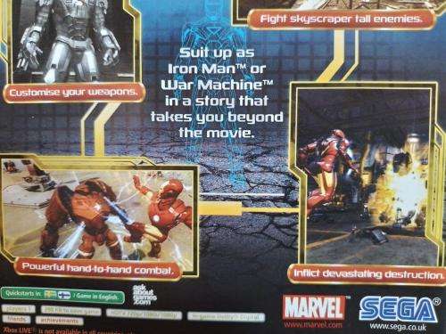 Xbox 360 - Iron Man 2 The Video Game