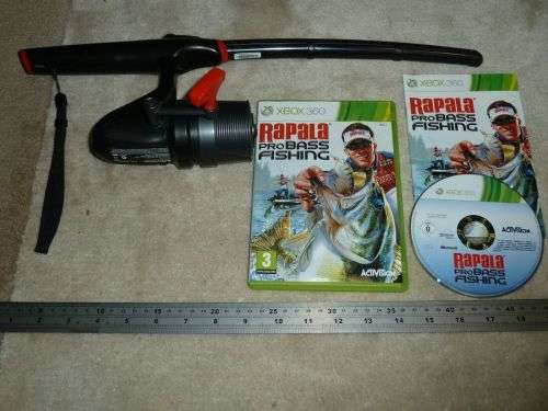 Xbox 360 - Rapala Pro Bass Fishing With Rod