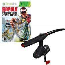Xbox 360 - Rapala Pro Bass Fishing With Rod