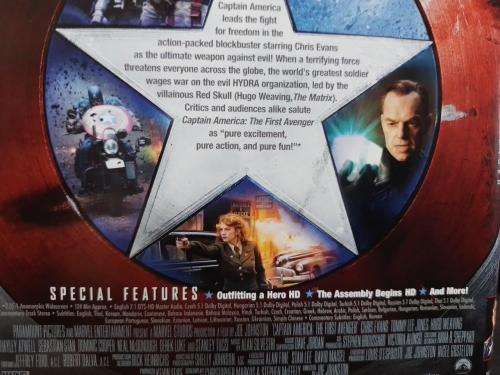 Blu-ray - Captain America The First Avenger (Ex Late Night Video)