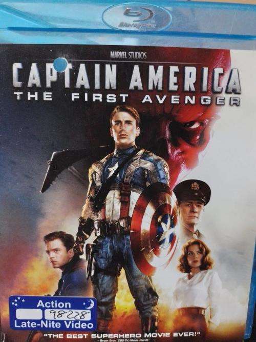 Blu-ray - Captain America The First Avenger (Ex Late Night Video)